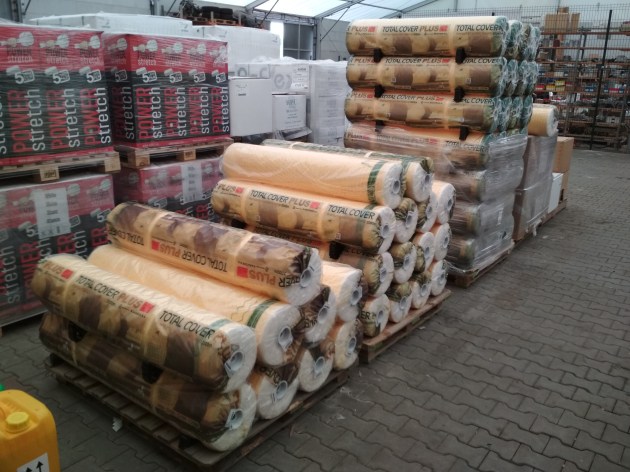 S&iacute;ťovina 1 250 mm x 3 000 m KARATZIS TOTAL COVER