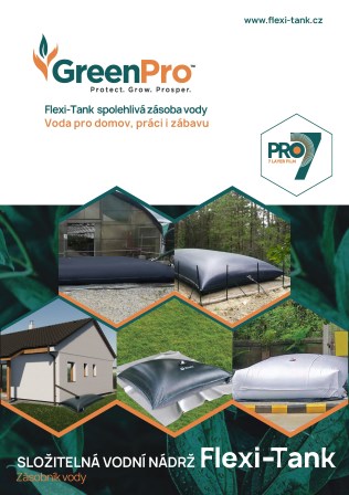 N&aacute;drž na vodu Flexi-Tank GreenPro 15 000 litrů