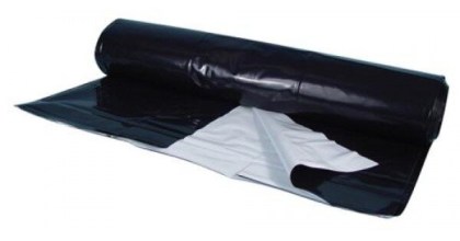 Sil&aacute;žn&iacute; plachta GreenPro 7vrstv&aacute; 18 x 25 m (120 &micro;m) černo-b&iacute;l&aacute;